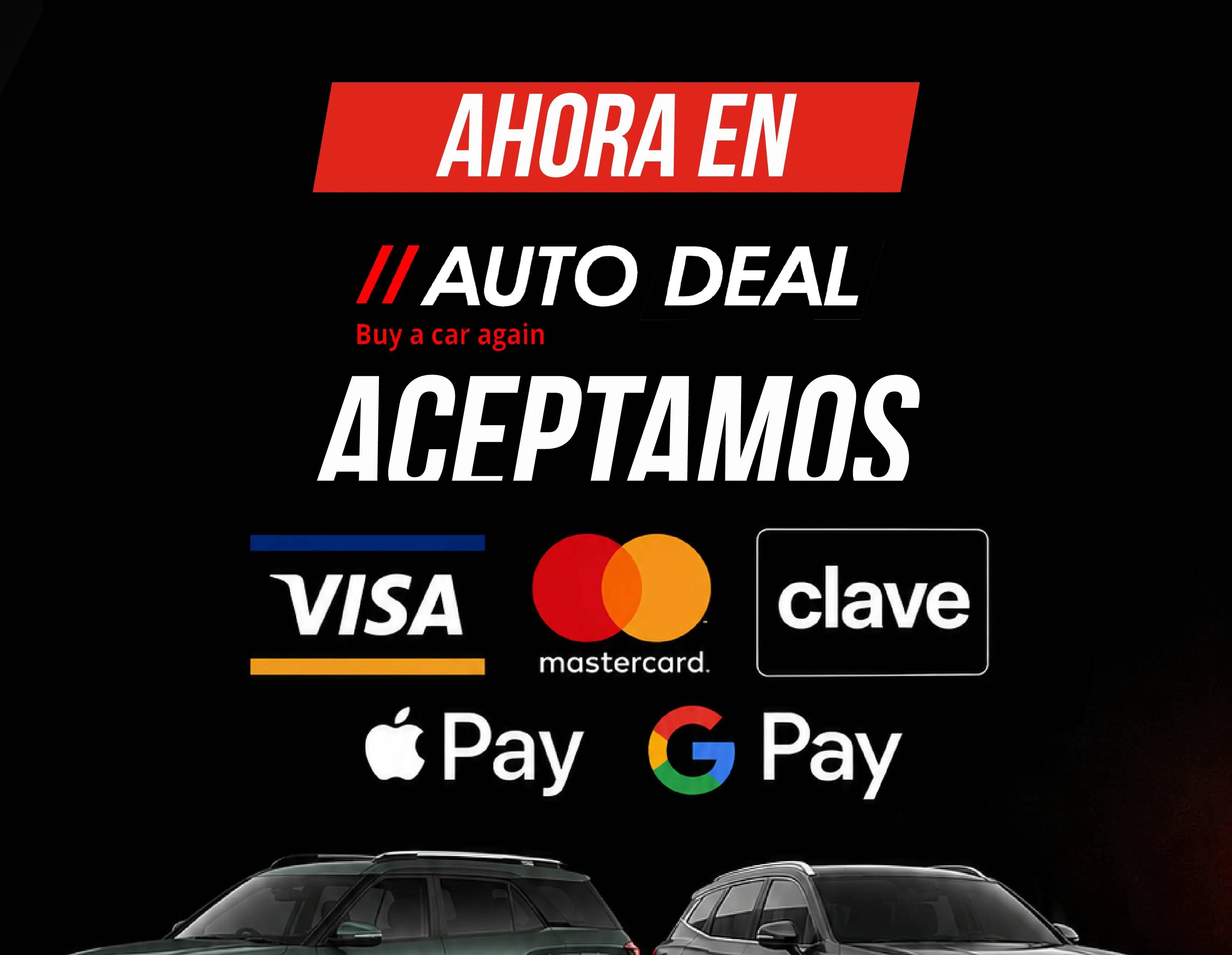 Métodos de pago aceptados